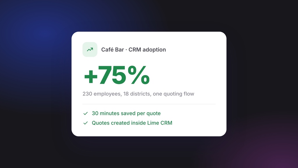 From Complexity to Control – How Café Bar Transformed their Sales Process with CPQ