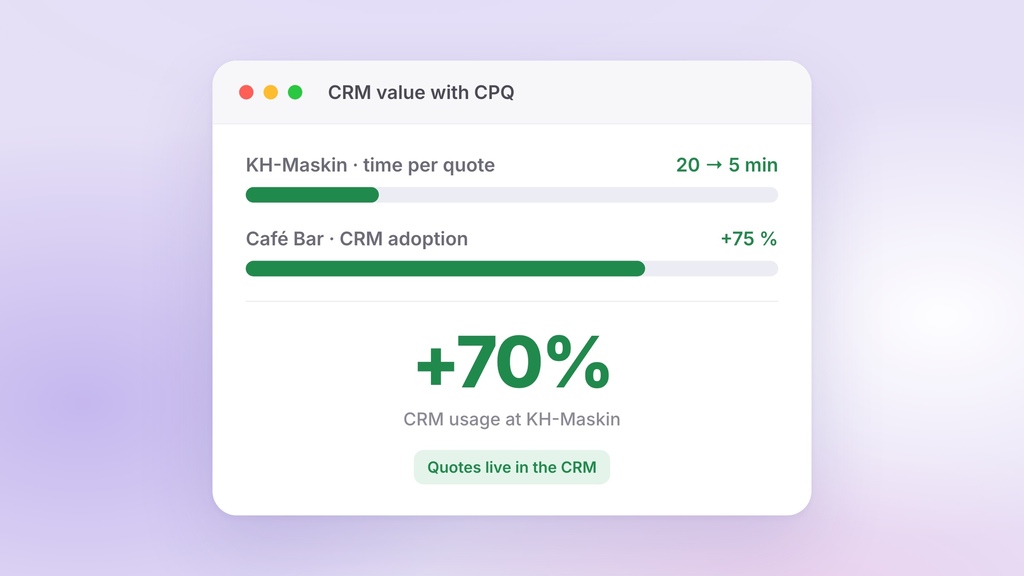 How to Unlock the Full Value of Your CRM with CPQ